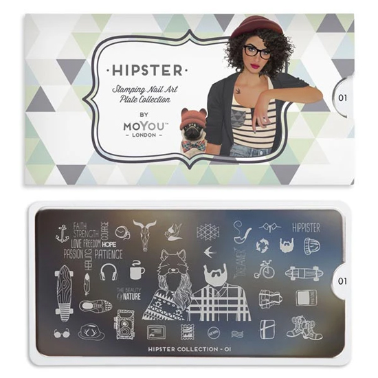 Image plate hipster 01 - 113-HIPSTER01 HIPSTER