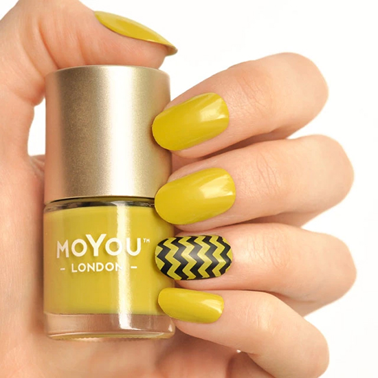 Color nail polish mellow yellow 9ml - 113-MN156  MOYOU POLISH CLASSIC 9ML