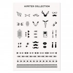 Hipster tattoo black 01 - 113-MTHIP01 ACCESSORIES 