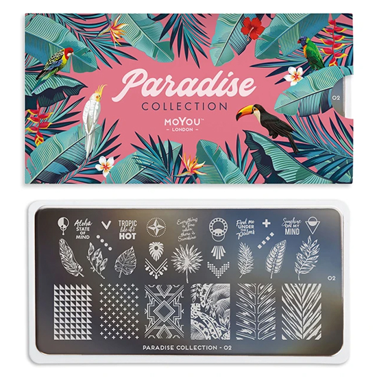 Image plate paradise 2 - 113-PARADISE02 
