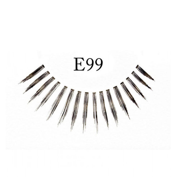 Professional eyelashes NC Pro 99A black - 1602022 EYELASHES