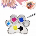Nail Art finger oval color mixing palette - 3280053 NAIL ART BRUSHES