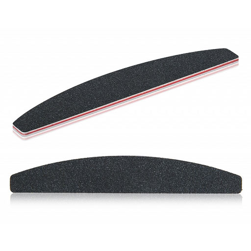 Professional nail file boat 180/240 grit in Black colour - 3280146 NAIL FILES-BUFFER