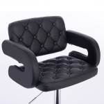 Vanity Chair Νarcissus Black Color - 5400170 AESTHETIC STOOLS