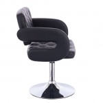 Vanity Chair Νarcissus Black Color - 5400170 AESTHETIC STOOLS