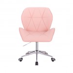 Vanity Chair Diamond Pink Color - 5400363 AESTHETIC STOOLS