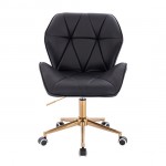 Vanity Chair Diamond Gold Black Color - 5400175 AESTHETIC STOOLS