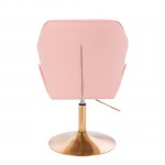 Vanity Chair Gold Pink Color - 5400176 AESTHETIC STOOLS