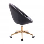 Vanity Chair Impressive Gold Black Color - 5400183 AESTHETIC STOOLS