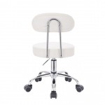 Professional pedicure & cosmetic stool white - 5410102 PEDICURE STOOLS