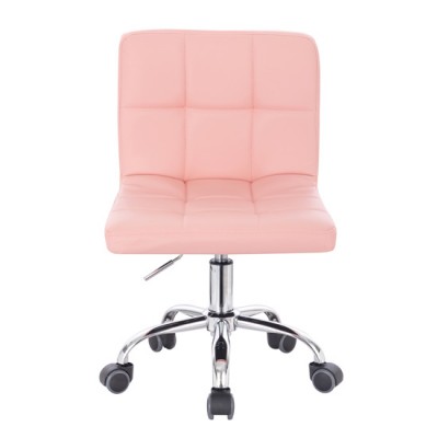 Professional pedicure & cosmetic stool light pink - 5410106