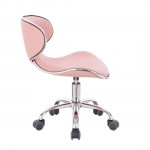 Professional pedicure & cosmetic stool light pink - 5410109 PEDICURE STOOLS