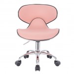 Professional pedicure & cosmetic stool light pink - 5410109 PEDICURE STOOLS