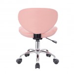 Professional pedicure & cosmetic stool light pink - 5410115 PEDICURE STOOLS