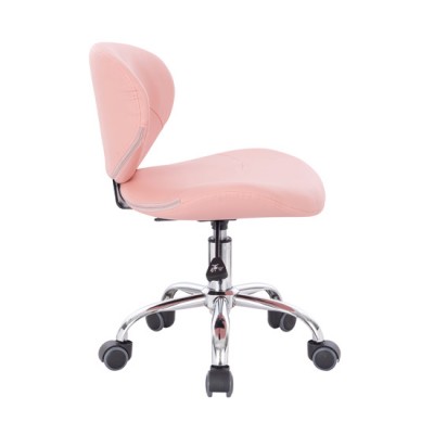 Professional pedicure & cosmetic stool light pink - 5410115