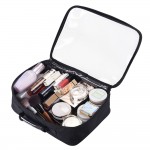 Professional beauty case storage with shoulder strap Black - 5850001 MAKE UP - MANICURE - HAIRDRESSING CASES