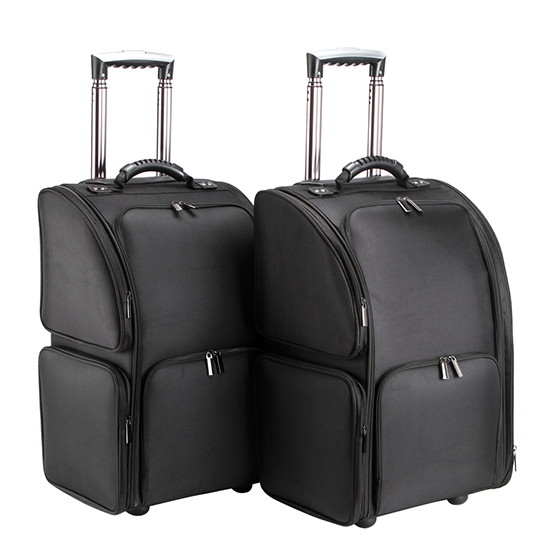 Rolling Beauty case with extra organizer bags 4 wheels - 5866106 MAKE UP - MANICURE - HAIRDRESSING CASES
