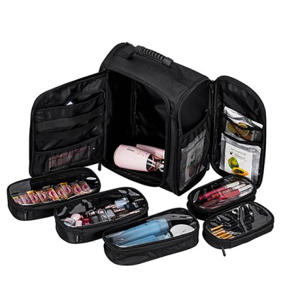 Back Pack beauty  case with extra organizer bags - 5866111
