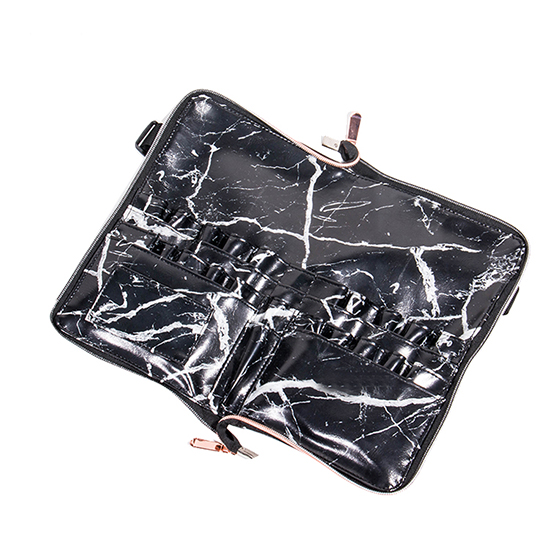 Make up Brush Belt Marble PU leather - 5866121 MAKE UP - MANICURE - HAIRDRESSING CASES
