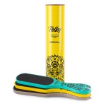 Mia Calnea waterproof set of files natural tube for pedi grit 80/100 lemon, gray & mint - 6002364 MIA CALNEA FOOT FILES