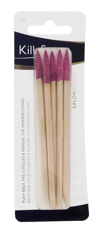 KillyS Manicure-pedicure wooden sticks 5 pcs - 63963537 OTHER CONSUMABLES-NAILS FORMS-TIPS-EDUCATIONAL MATERIAL