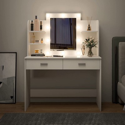 Make-up table Led Hollywood Mirror & storage space - 6900199
