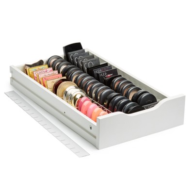 Acrylic organizer for powders & blushes of 45 storages 52x29cm - 6961023