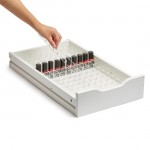 Acrylic organizer for lipsticks & lipgloss of 150 storages  42x29cm - 6961024 MAKE-UP FURNITURE