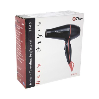 AlbiPro Professional hair dryer Ionic & Tourmaline Rose 2000 Watt 3400P - 9600003