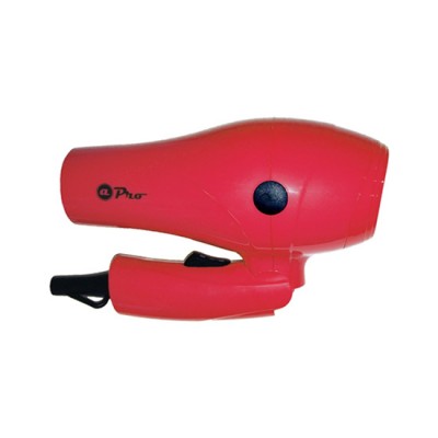 AlbiPro Travel Size hair dryer Red 1200 Watt 3250R - 9600064