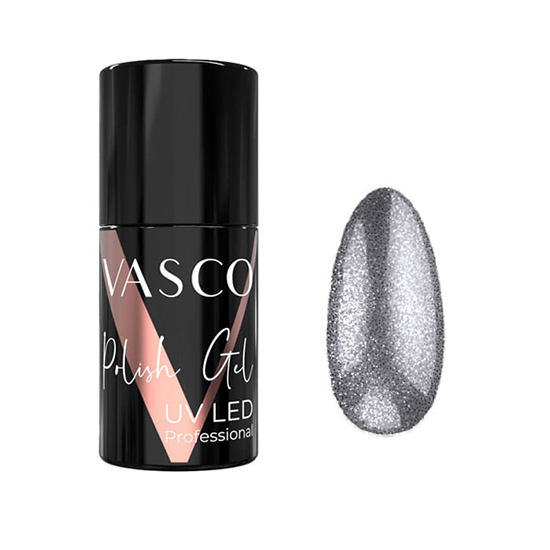 Vasco semi-permanent varnish Night Glow 07 Silver-Black 7ml - 8117356 VASCO ГЕЛ ЛАКОВЕ - ВСИЧКИ ЦВЕТОВЕ