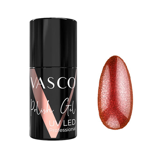 Vasco semi-permanent varnish Night Glow 09 Silver-Raspberry 7ml - 8117358 VASCO ГЕЛ ЛАКОВЕ - ВСИЧКИ ЦВЕТОВЕ