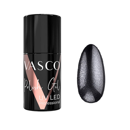 Vasco semi-permanent varnish Night Glow 18 Black 7ml - 8117367 VASCO GEL POLISH ALL COLOR CHART