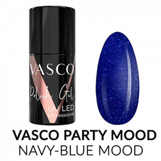 Vasco semi-permanent varnish Party Navy-Blue 7ml - 8117237 VASCO ГЕЛ ЛАКОВЕ - ВСИЧКИ ЦВЕТОВЕ