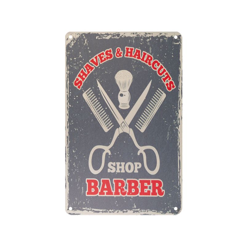 Decorative Board Barber B064 - 0135247 BARBER DECORATION BOARDS