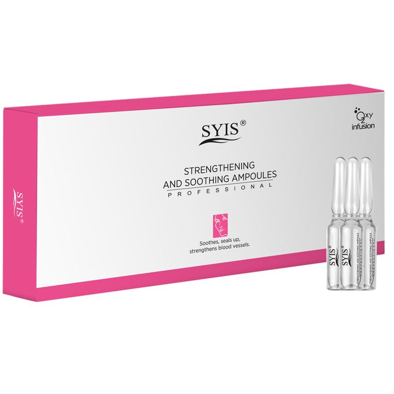 Syis Strengthening ampoules for capillaries skin 10x3ml - 0101843 HOME SPA - AESTHETIC DEVICES