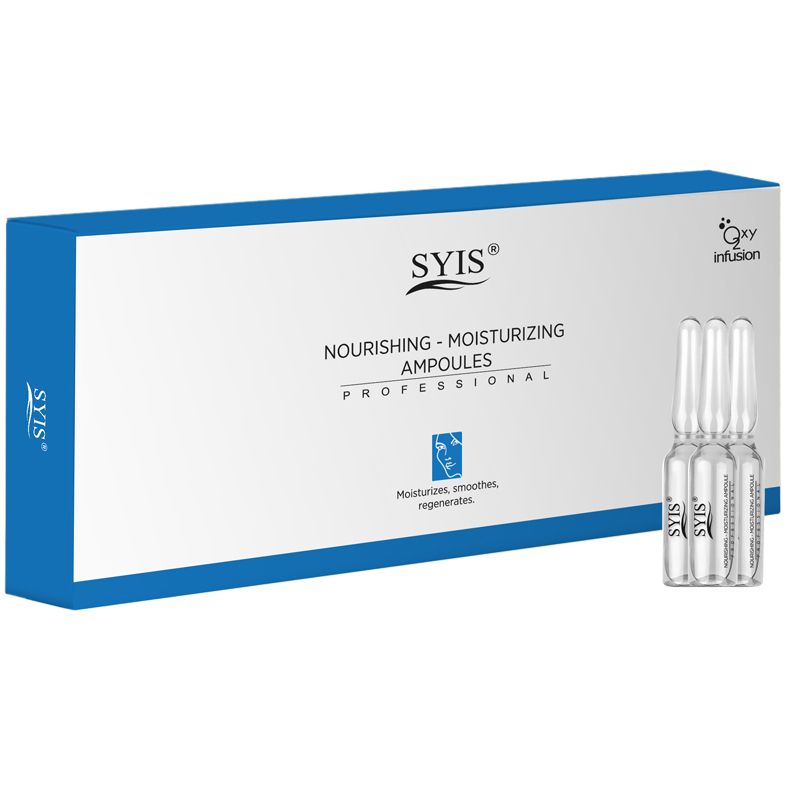 Syis moisturizing & nourishing ampoules 10x3ml - 0101844 HOME SPA - AESTHETIC DEVICES