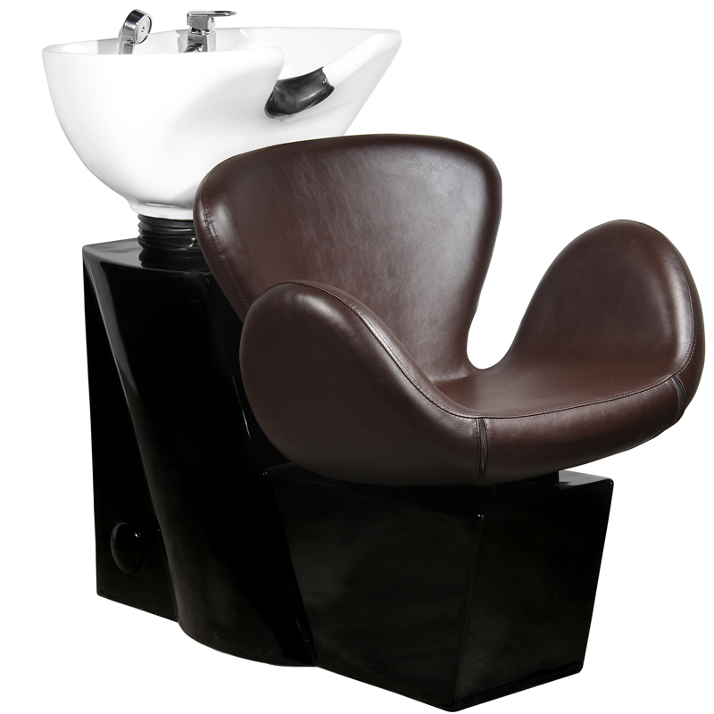 Professional hairdressing wash bath Amsterdam brown - 0109224 HAIRDRESSING WASH BATH