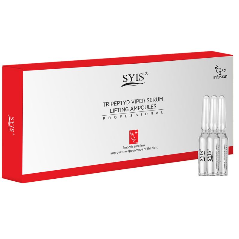 Syis Beauty ampoules with tripeptides for lifting 10 pieces 10x3ml - 0109464 FACE CREAMS & SERUM
