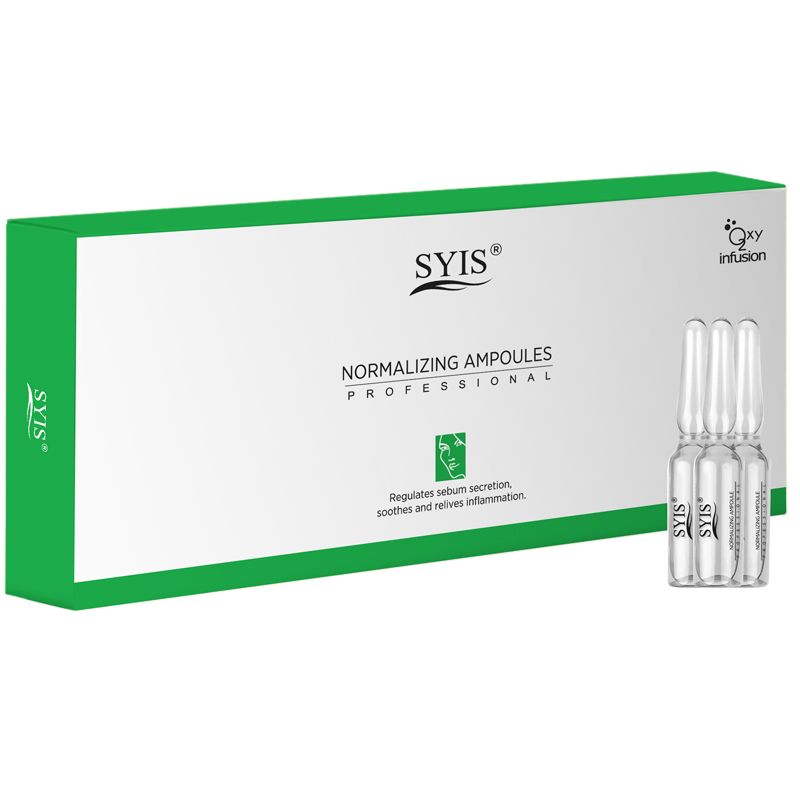 Syis normalizing ampoules 10x3ml - 0110229 HOME SPA - AESTHETIC DEVICES