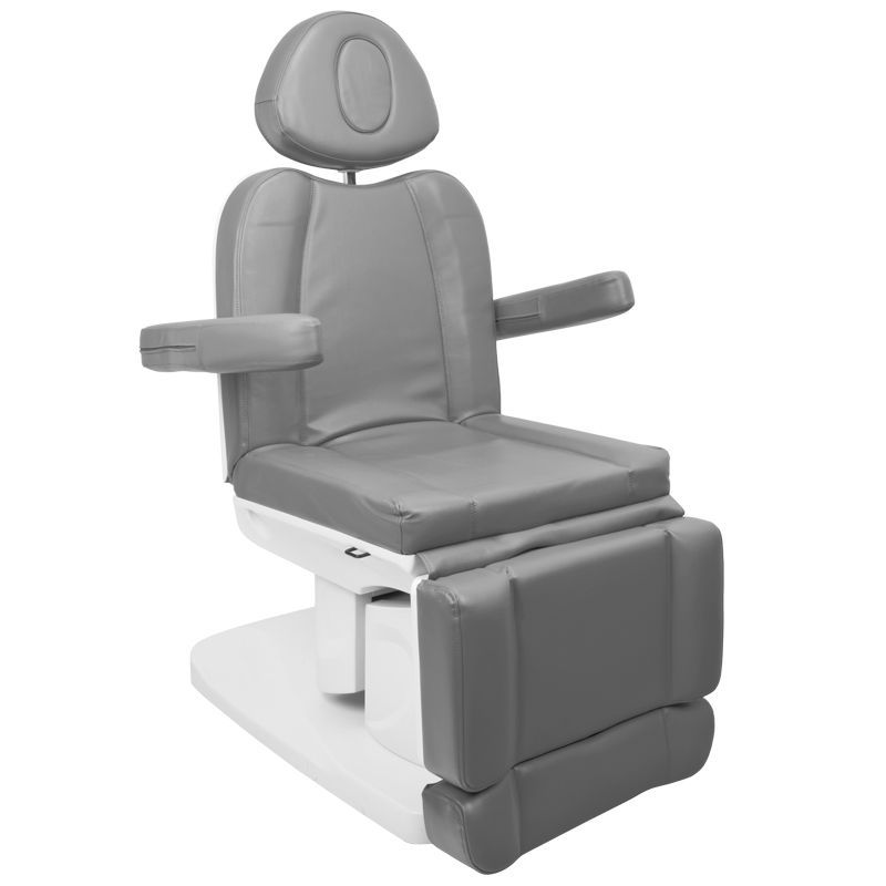 Professional electric chair with 4 Motors Azzurro 708A Gray - 0110576 CHAIRS WITH ELECTRIC LIFT