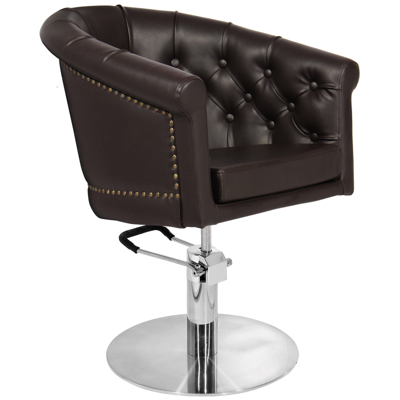 Professional salon chair London brown - 0111434 HAIR SALON CHAIRS 
