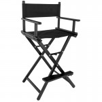 Professional Makeup Chair Black - 0113055 MAKE-UP FURNITURE