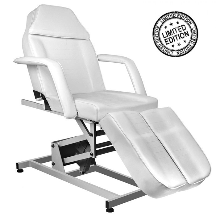 Professional electric chair with 1 motor white-0123403 CHAIRS WITH ELECTRIC LIFT