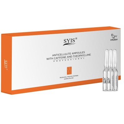 Syis anti-cellulite ampoules with caffeine & theophylline 10x10ml - 0123870