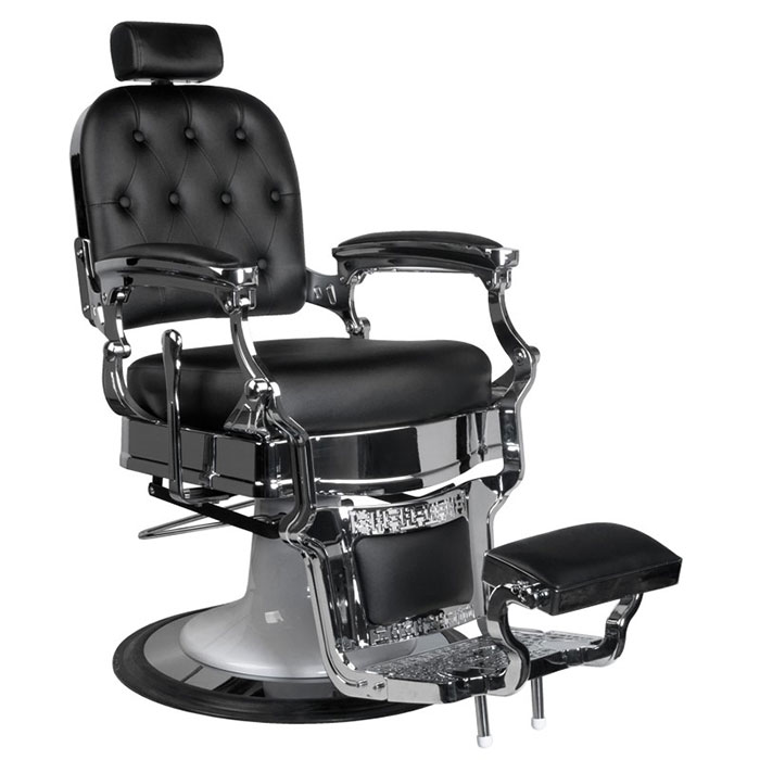 Barber chair Ernesto black - 0125378 BARBER CHAIR