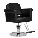 Professional hair salon seat HS69 black - 0126389 LUXURY CHAIRS COLLECTION