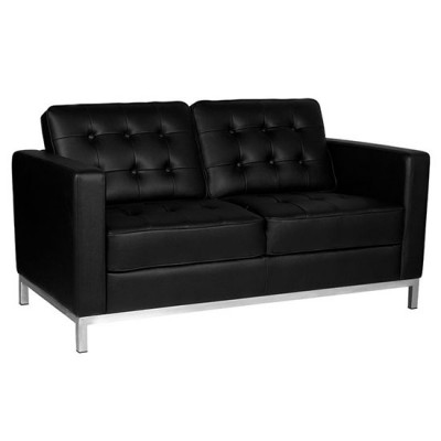 Professional Waiting Sofa Gabbiano BM18019 Black - 0126714