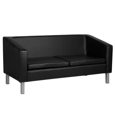 Professional waiting sofa Gabbiano BM18003 Black - 0126716