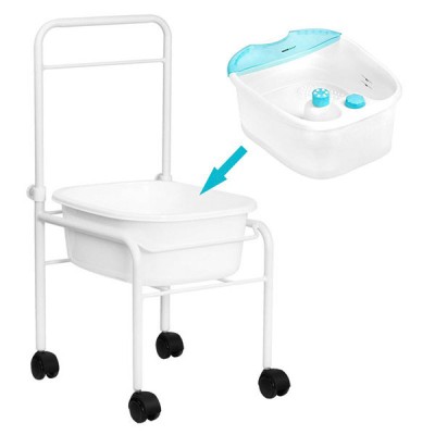 Professional pedicure kit with wheeled pedicure assistant-foot spa AM-506A – foot basin - 0126858